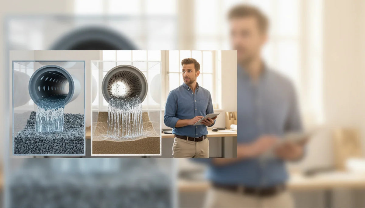 Perforations larges vs micro-perforations: drainage comparé - Image de couverture