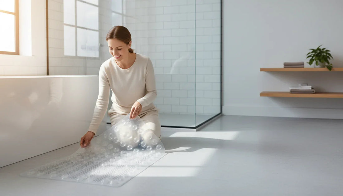 Tapis de douche antidérapants pour locations Airbnb: résistants - Image de couverture