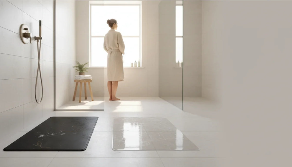Tapis noir opaque vs transparent: esthétique et entretien - Image de couverture