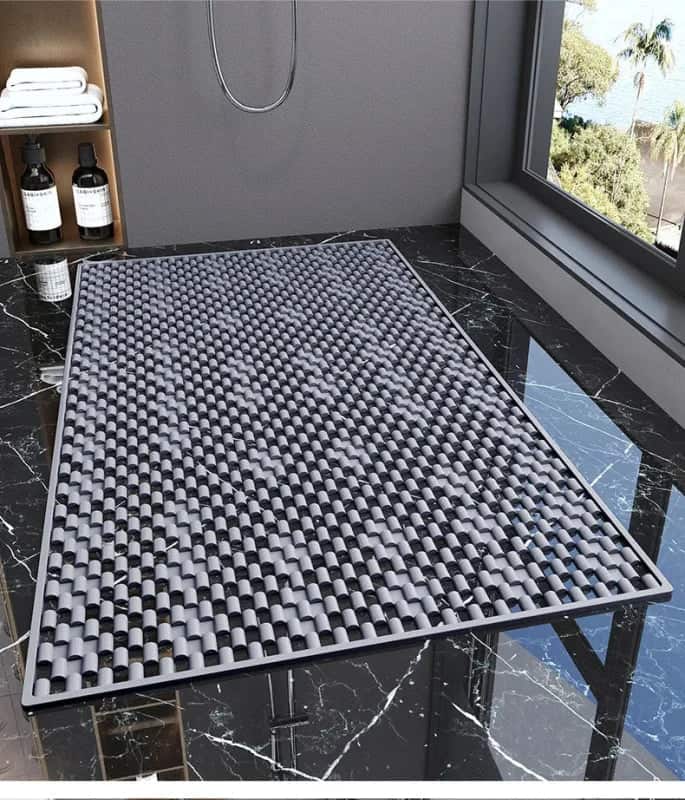 Tapis de Douche Antidérapant Anti Moisissure