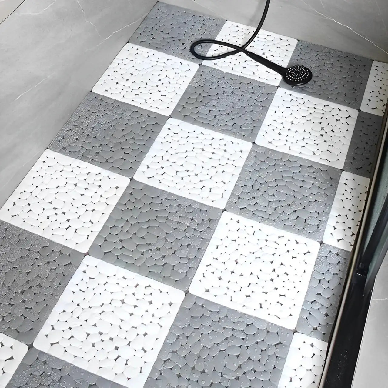 Tapis de Douche Antidérapant Grande Taille