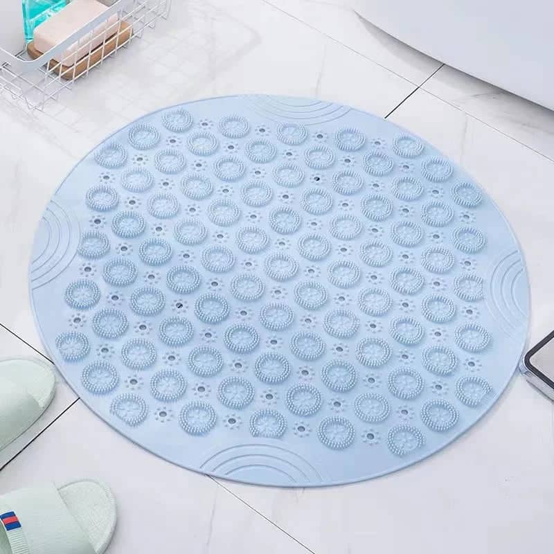 Tapis de Douche Rond Antidérapant